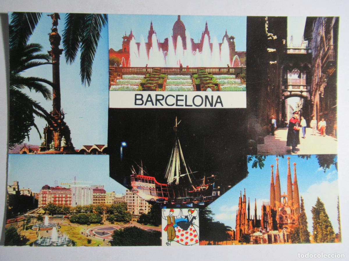 Postales: Barcelona - Foto 1