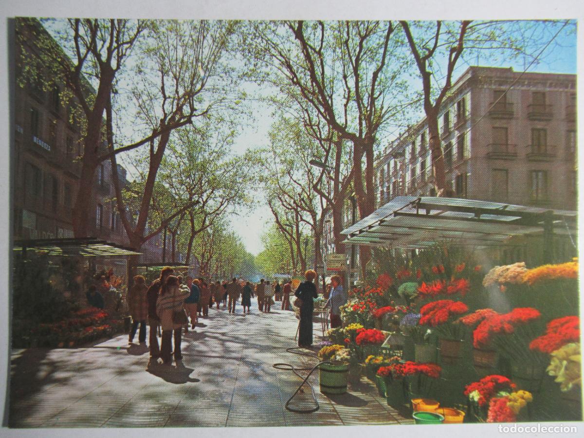 Postales: Barcelona - Rambla de las Flores - Foto 1