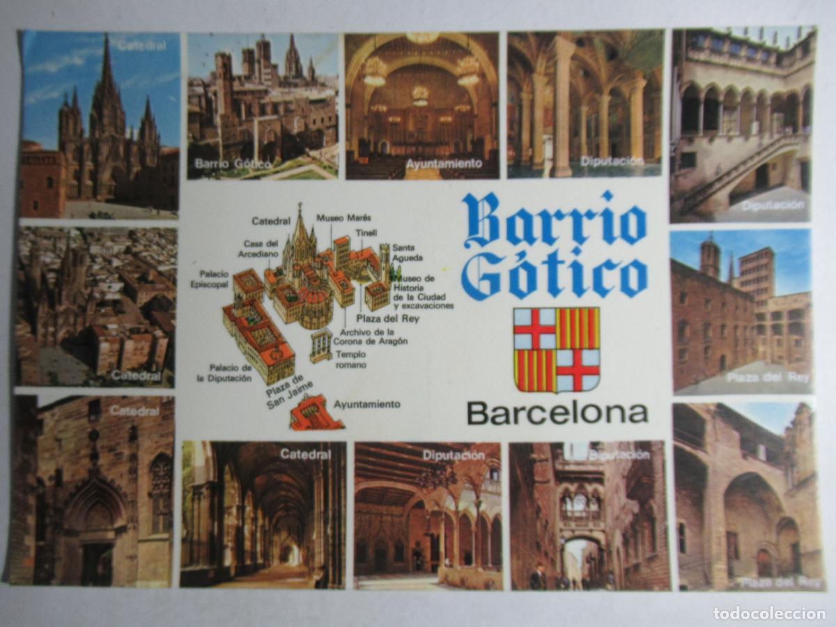 Postales: Barcelona - Barrio G&oacute;tico - Foto 1