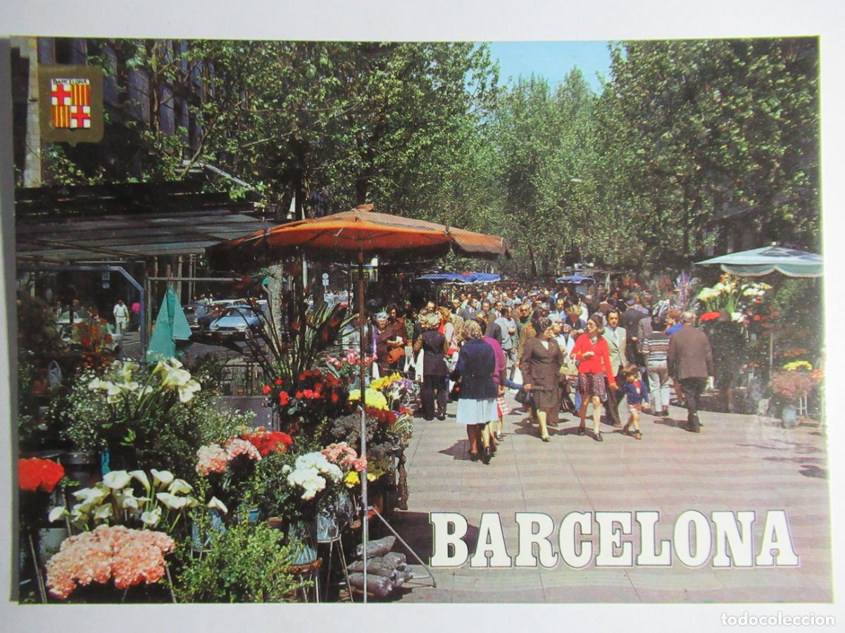 Postales: Barcelona - Las Ramblas - Foto 1