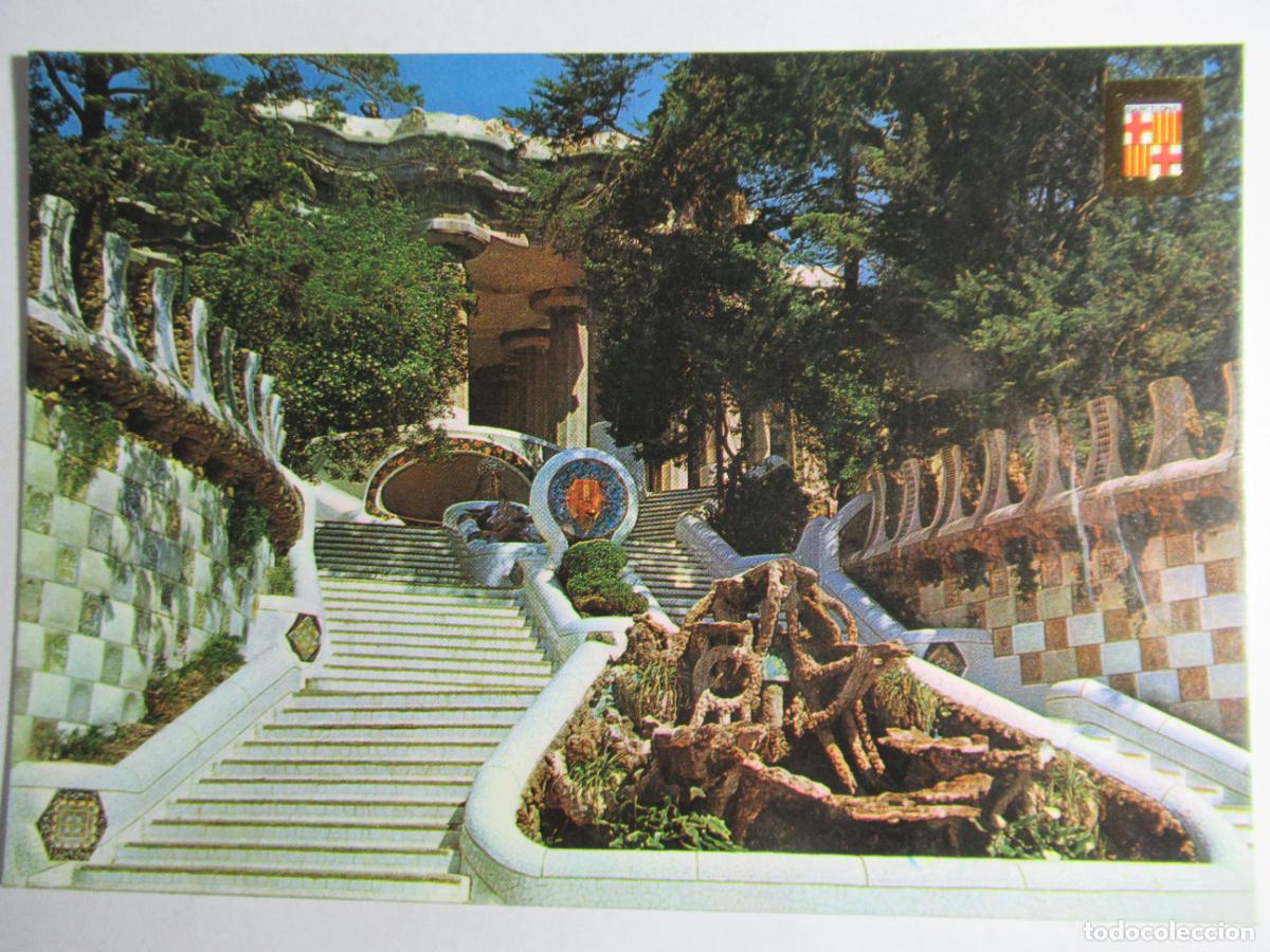 Postales: Barcelona - Parque G&uuml;ell - Foto 1