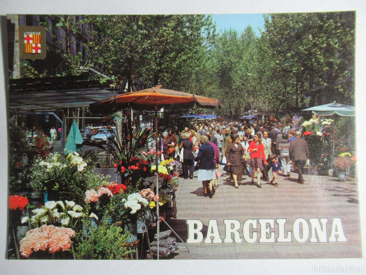 Postales: Barcelona - Las Ramblas - Foto 1