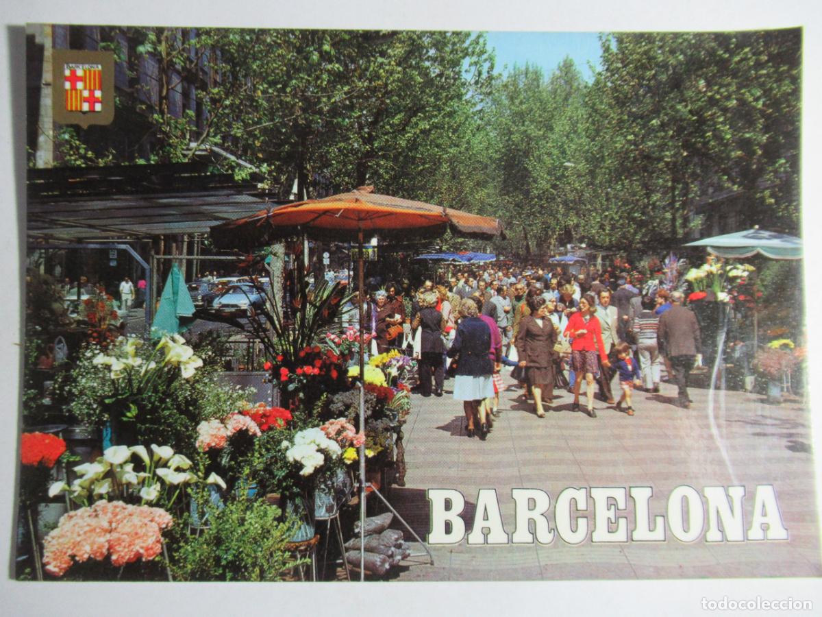 Postales: Barcelona - Las Ramblas - Foto 1
