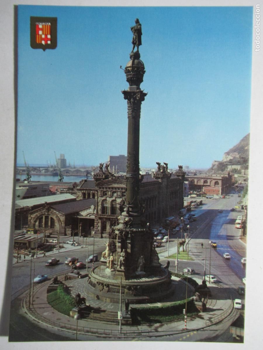 Postales: Barcelona - Monumento a Col&oacute;n - Foto 1