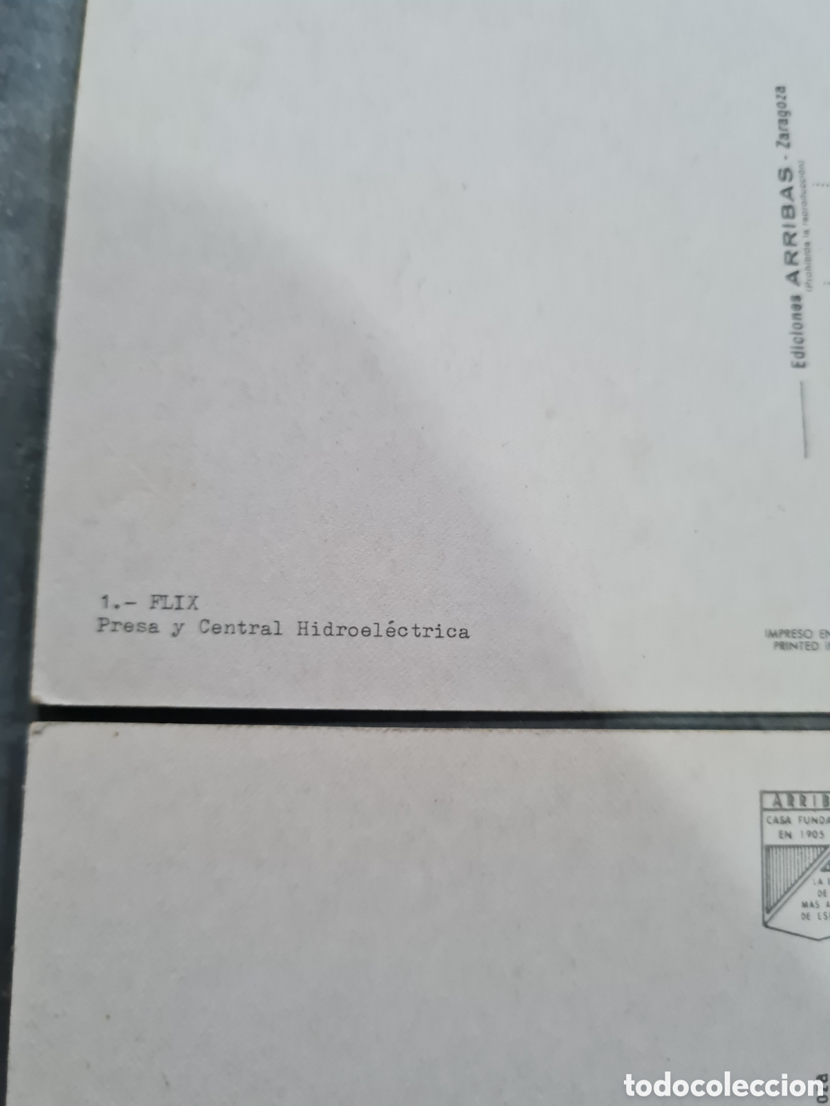 Postales: 2 postales sin circular de Flix - Foto 5