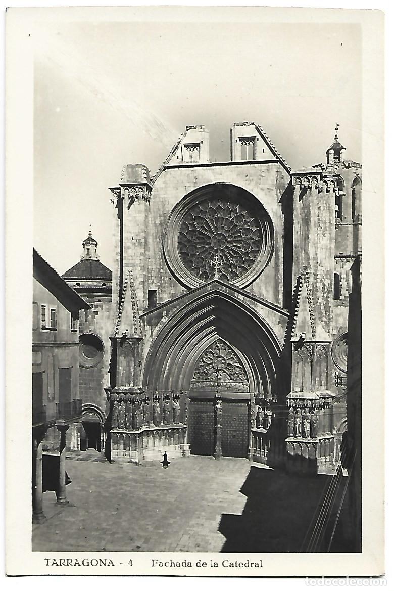 Postales: FACHADA DE LA CATEDRAL - TARRAGONA - Foto 1