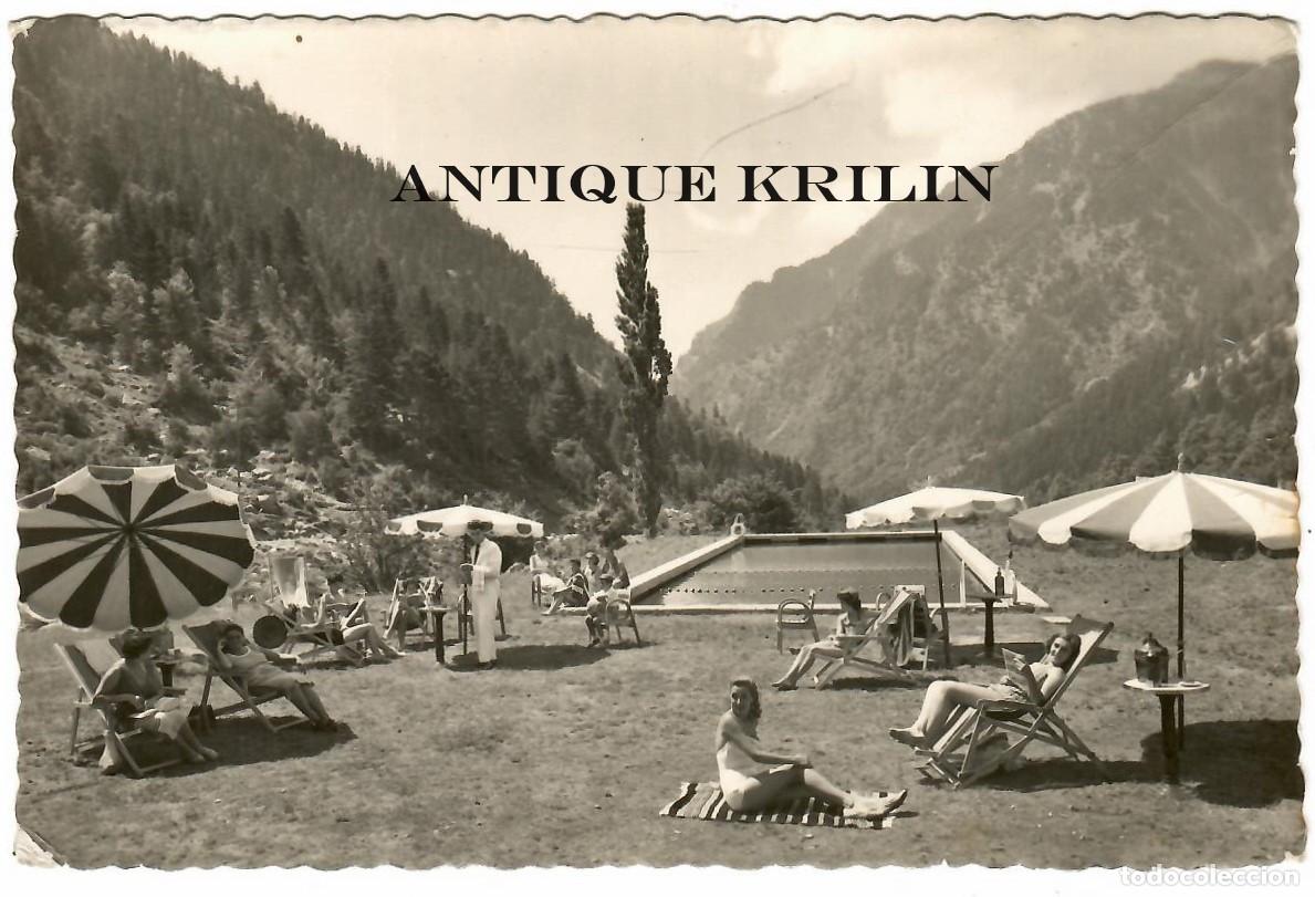 Postales: VALLE DE BOHI N&ordm; 228 CALDAS DE BOHI PISCINA BALNEARIO / EDI. OFI. TURISMO / CIRCULADA