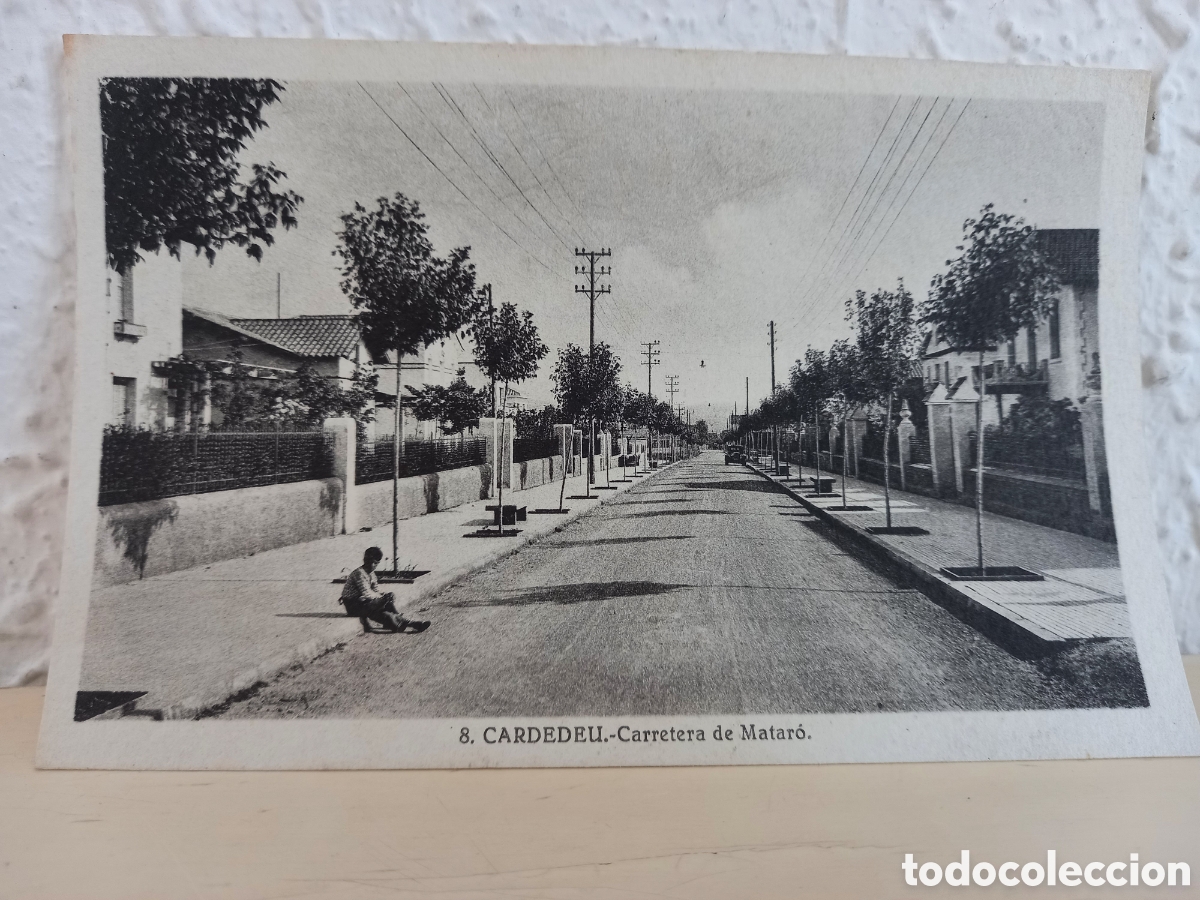 Postales: Postal CARDEDEU. Carretera de Matar&oacute; - Foto 1