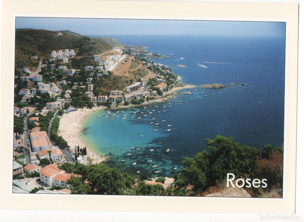 Postales: Girona-Rosas- Costa Brava-Sin circular