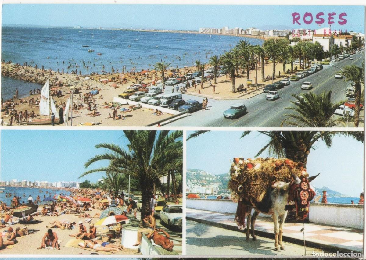 Postales: Girona-Rosas- Costa Brava-Circulada-
