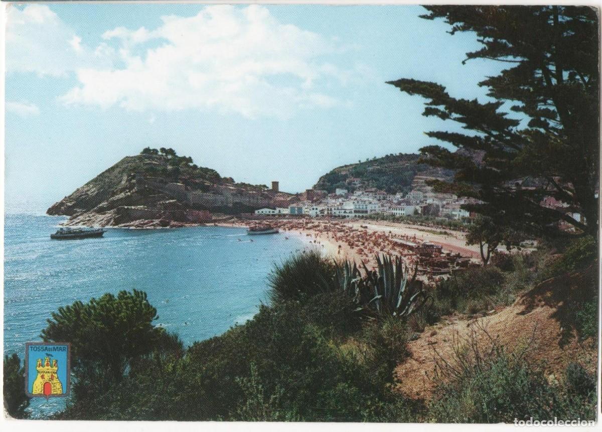 Postales: Girona-Tossa de Mar--Costa Brava-circulada-