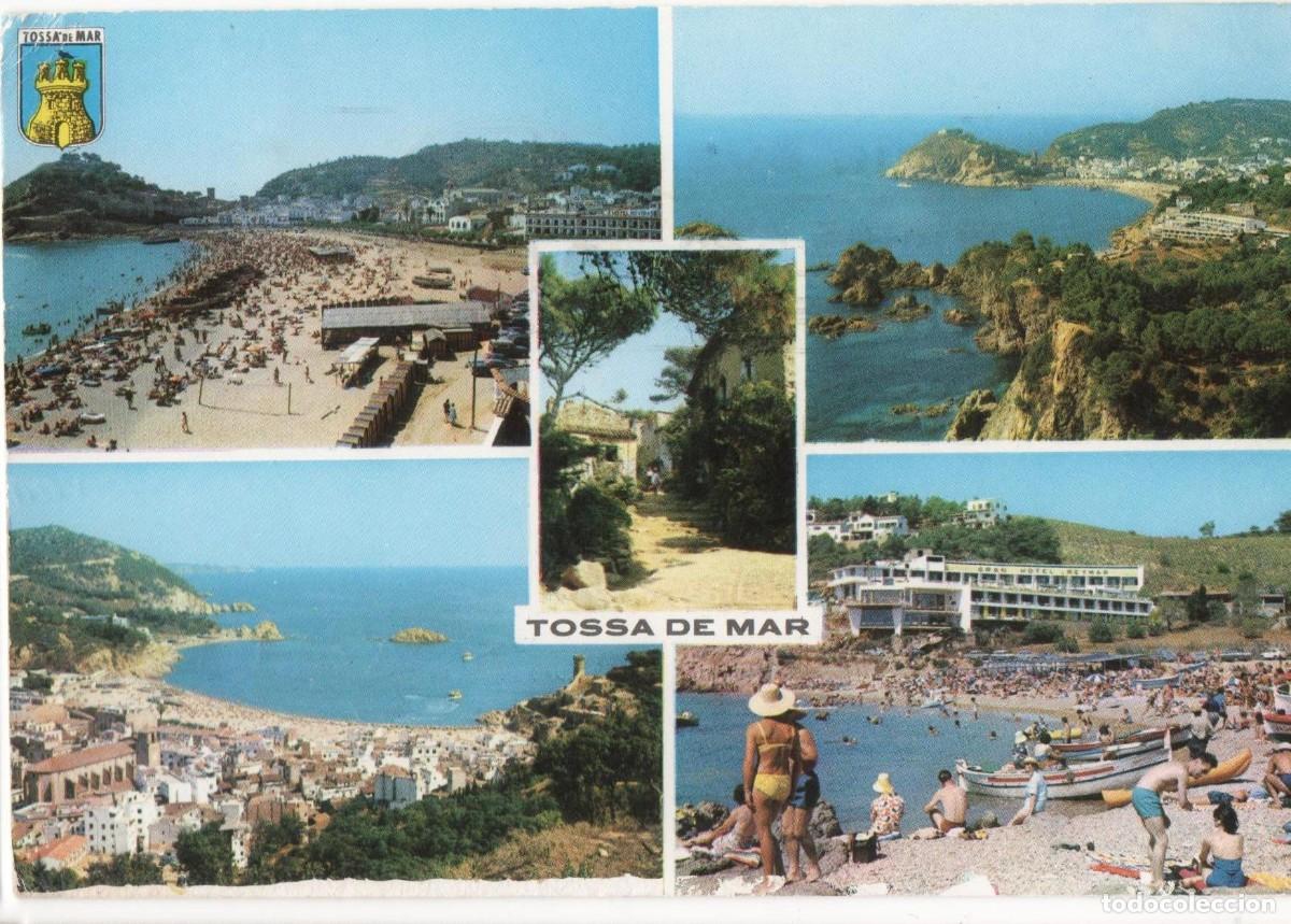 Postales: Girona-Tossa de Mar--Costa Brava-circulada-
