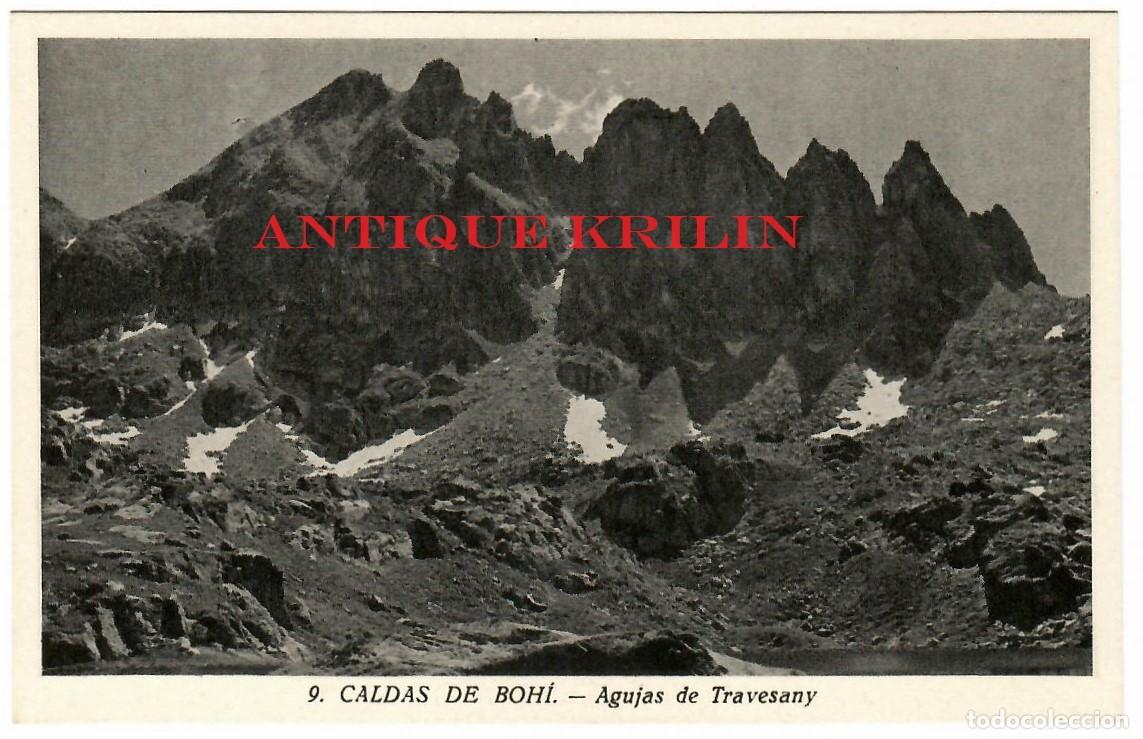 Postales: CALDAS DE BOHI N&ordm; 9 AGUJAS DE TRAVESANY / EDICION MUMBRU / SIN CIRCULAR