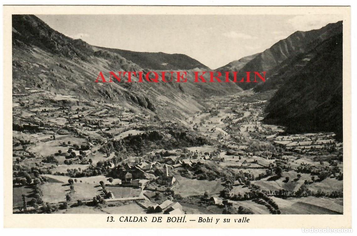 Postales: CALDAS DE BOHI N&ordm; 13 BOHI Y SU VALLE / EDICION MUMBRU / SIN CIRCULAR