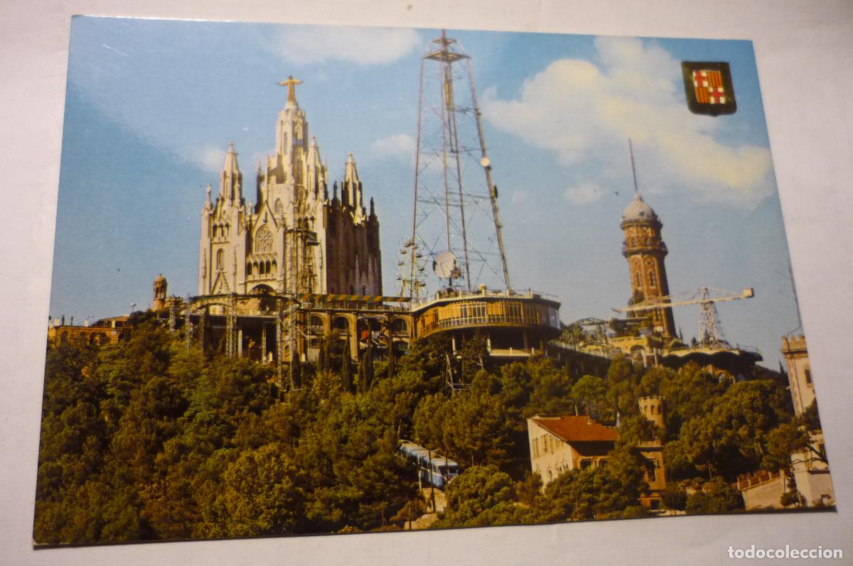Postales: postal barcelona.-tibidabo parque atracciones
