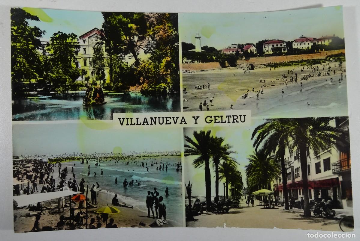 Postcards: ANTIGUA POSTAL CPA, VILLANUEVA Y GELTR&Uacute;, MULTI VISTAS, ED GUILERA, VER FOTOS