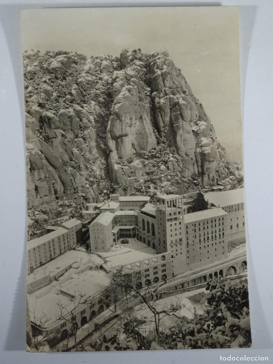 Postkarten: ANTIGUA POSTAL CPA, MONTSERRAT, EL MONASTERIO NEVADO, VER FOTOS