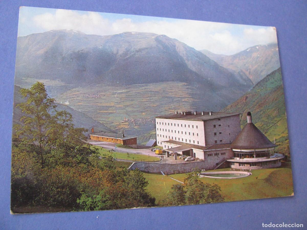 Postales: POSTAL DE PIRINEOS DE LERIDA. EL VALLE DE ARAN. VISTA CONJUNTO DEL PARADOR NACIONAL DE VIELLA.