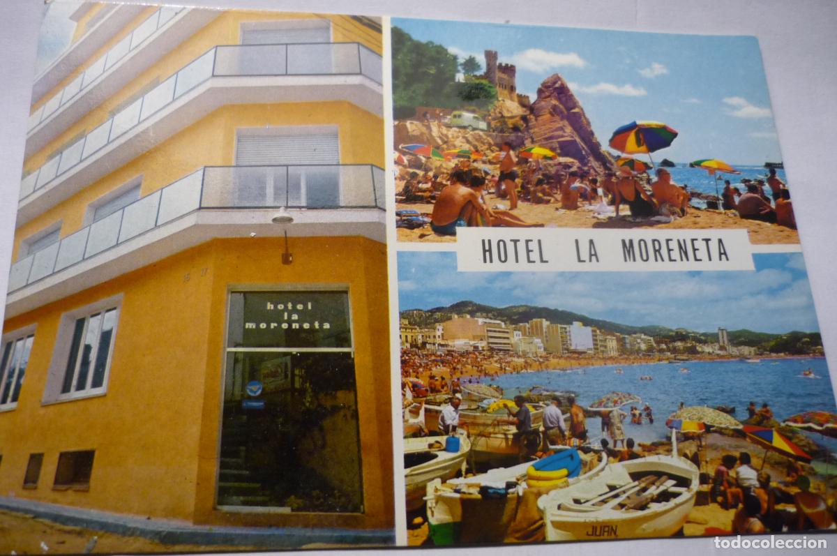 Postales: POSTAL LLORET DE MAR.-HOTEL LA MORENETA CM
