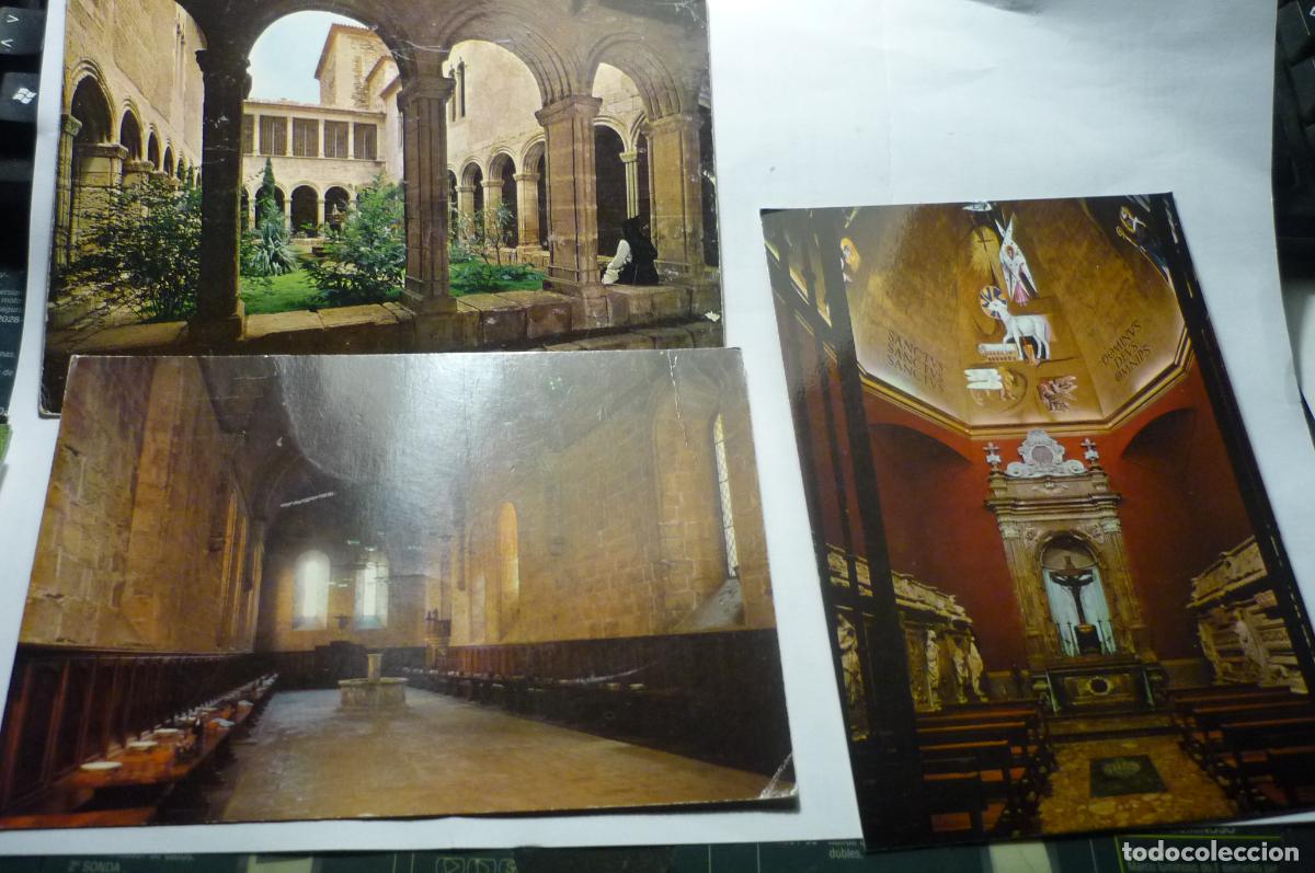 Postales: lote postales monasterio de poblet.-tarragona cm