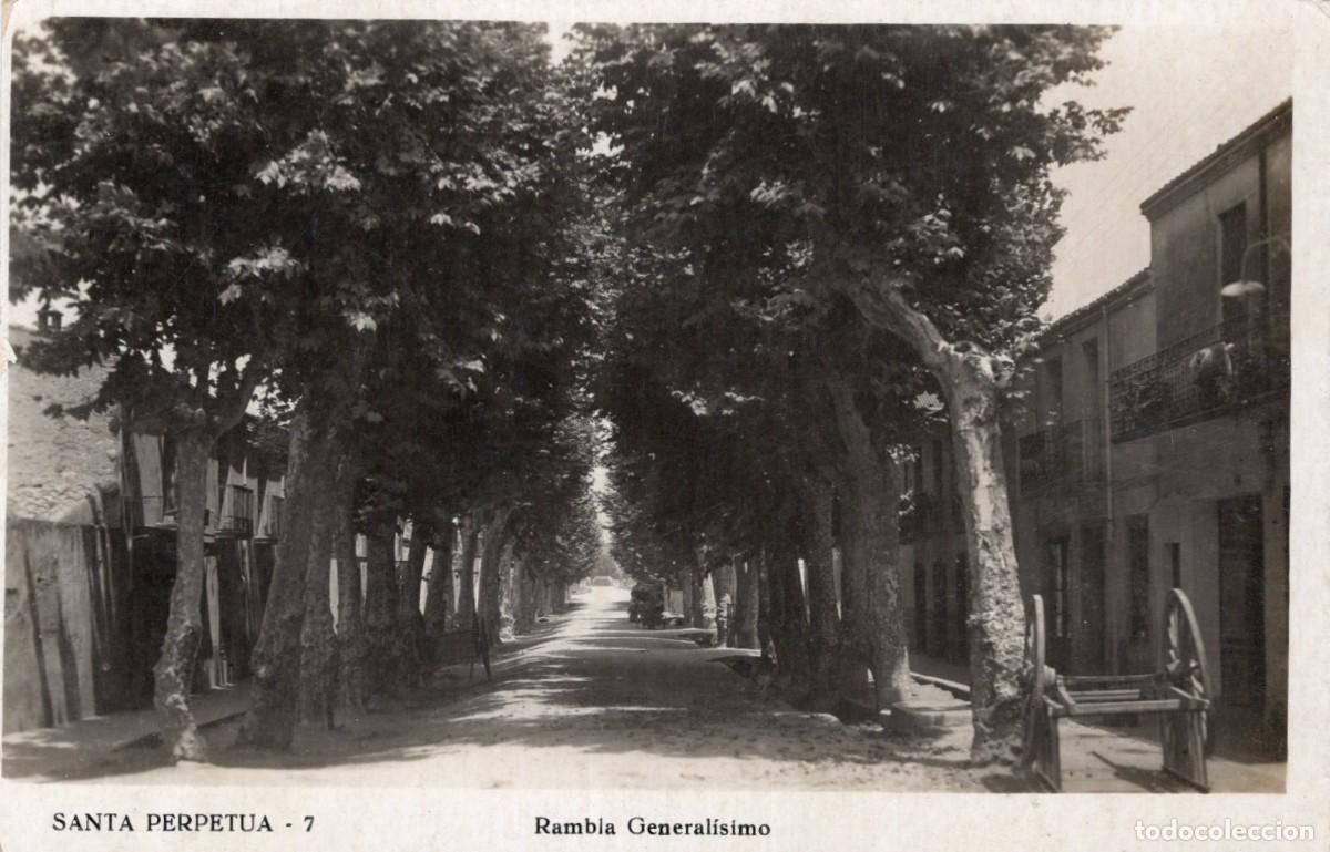Postales: SANTA PERPETUA. 7 RAMBLA