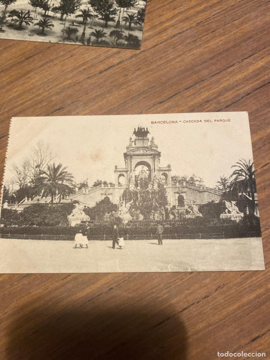 Postales: Barcelona. Cascada del parque - Foto 1