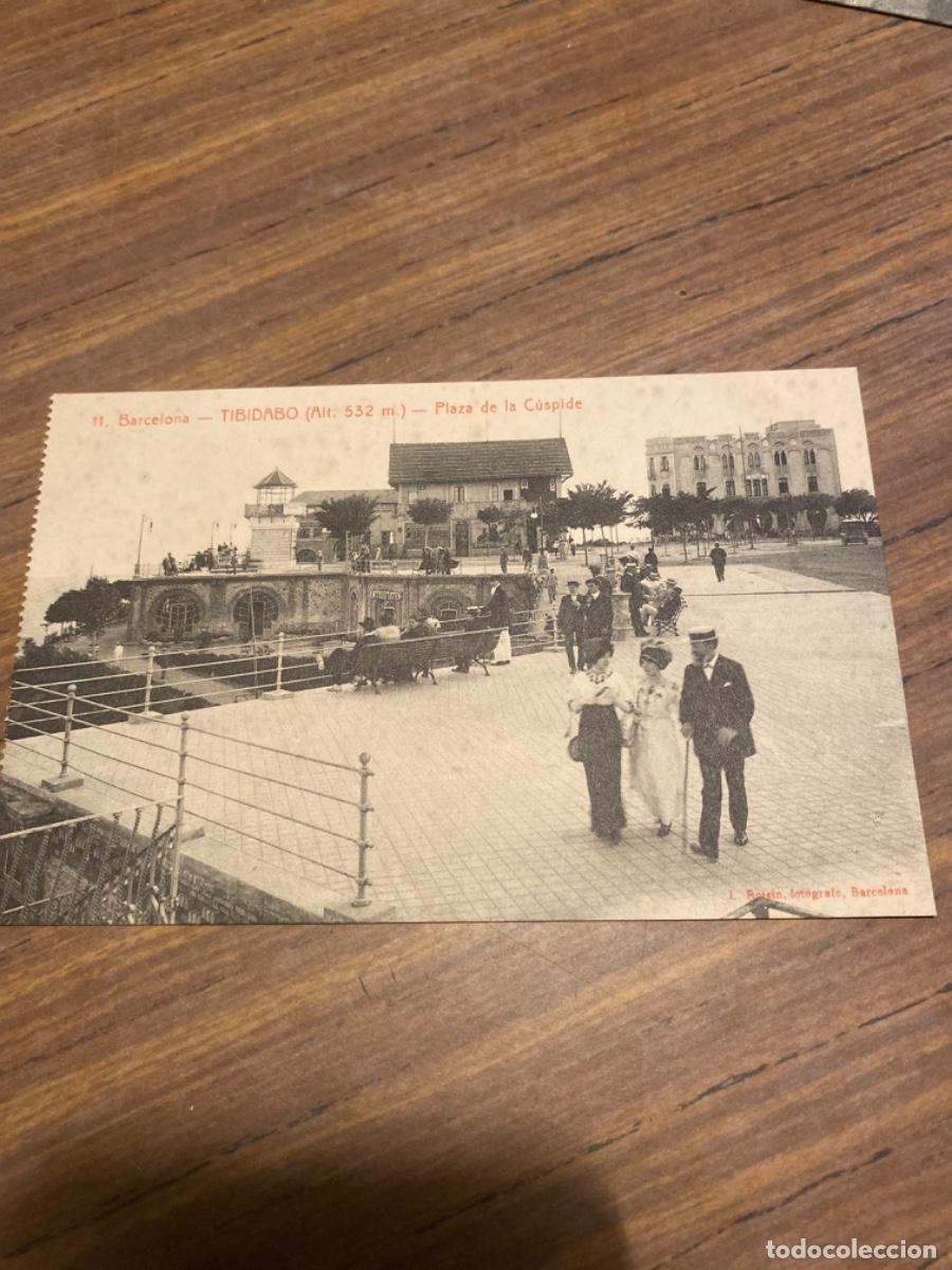 Postales: Barcelona. Tibidabo. Plaza de la cuspide - Foto 1