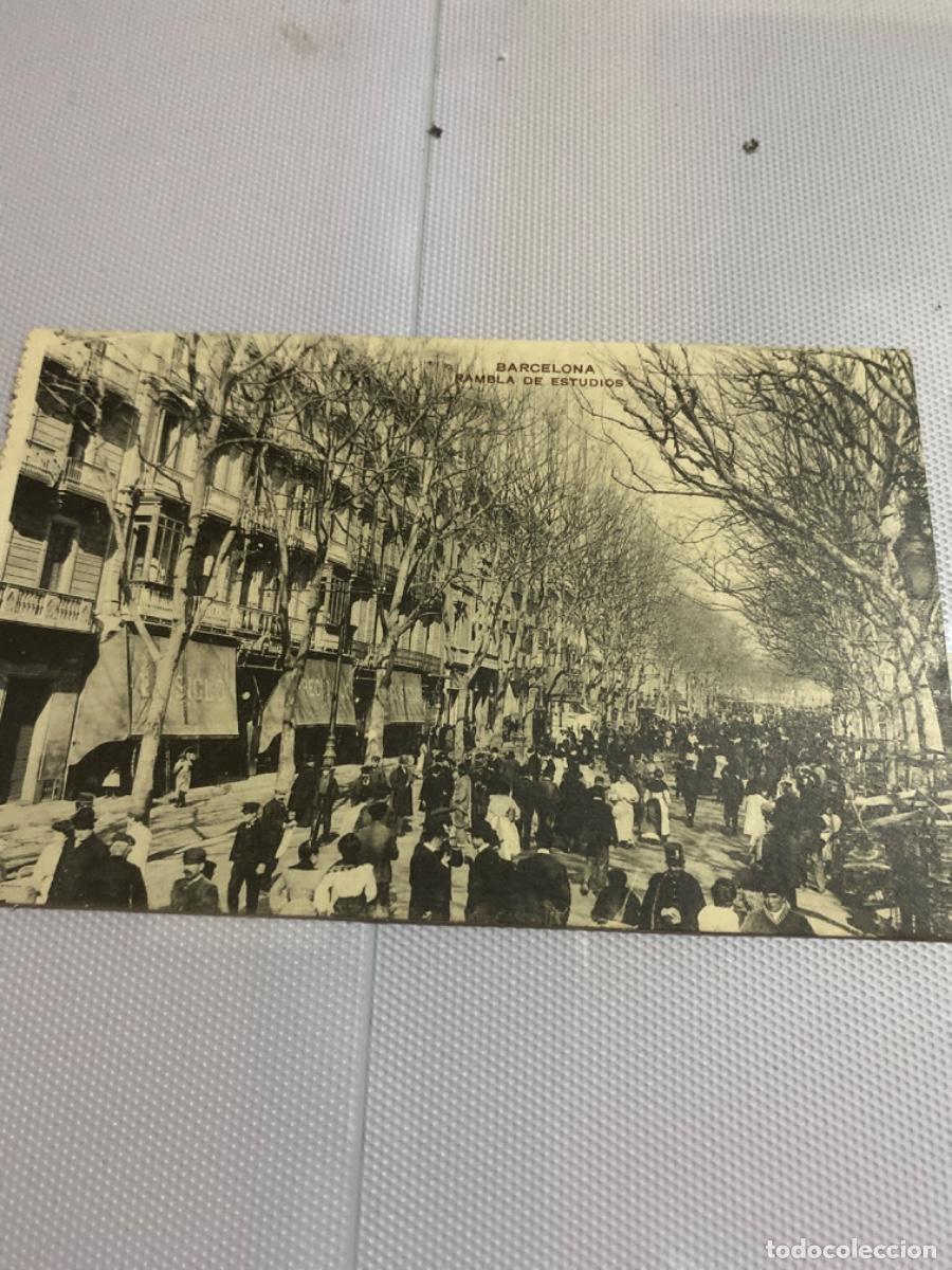 Postales: Barcelona. Rambla de Estudios - Foto 1