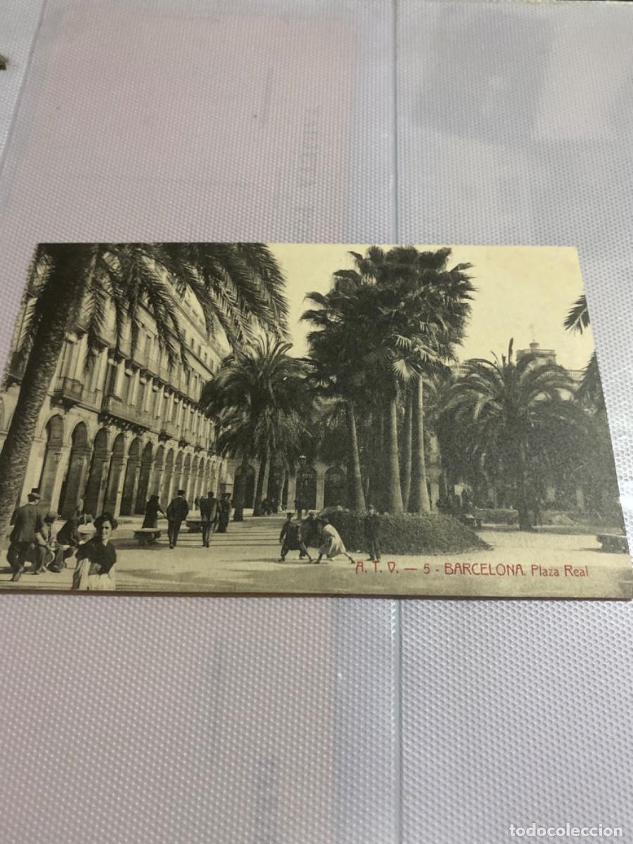 Postales: Barcelona. Plaza Real - Foto 1