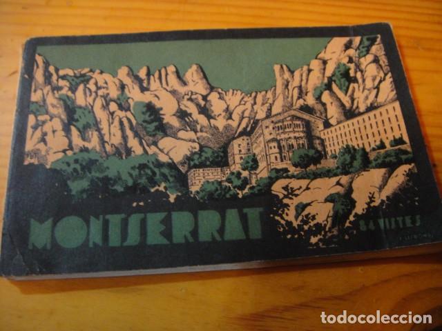 Postales: montserrat , blok de 84 vistas