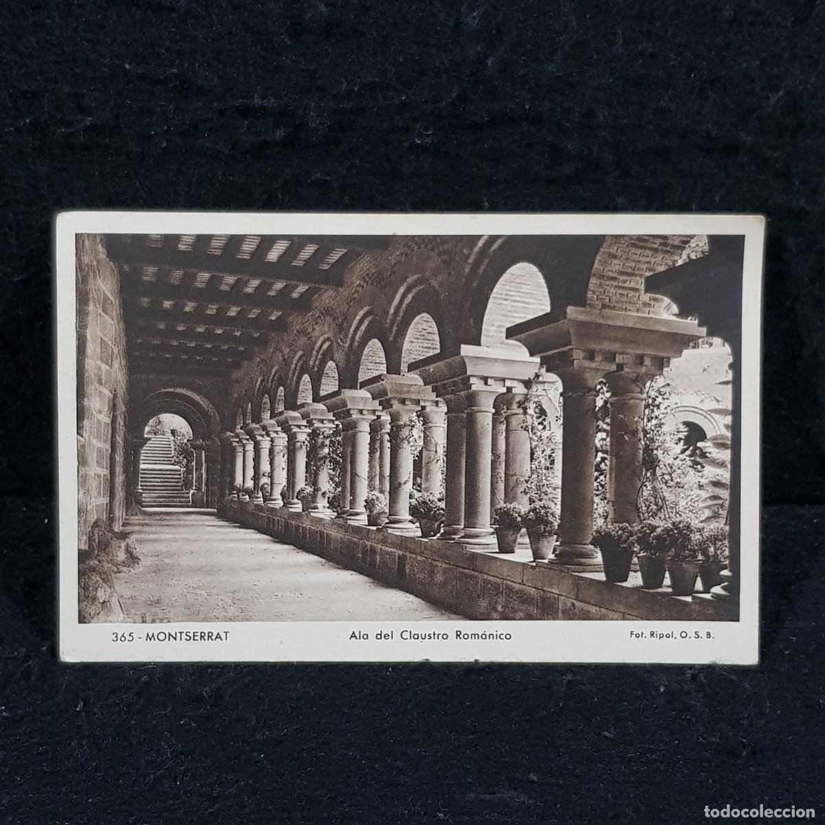 Cartoline: POSTAL - N&ordm;365 - MONTSERRAT - ALA DEL CLAUSTRO ROM&Aacute;NICO - FOT. RIPOL / 690