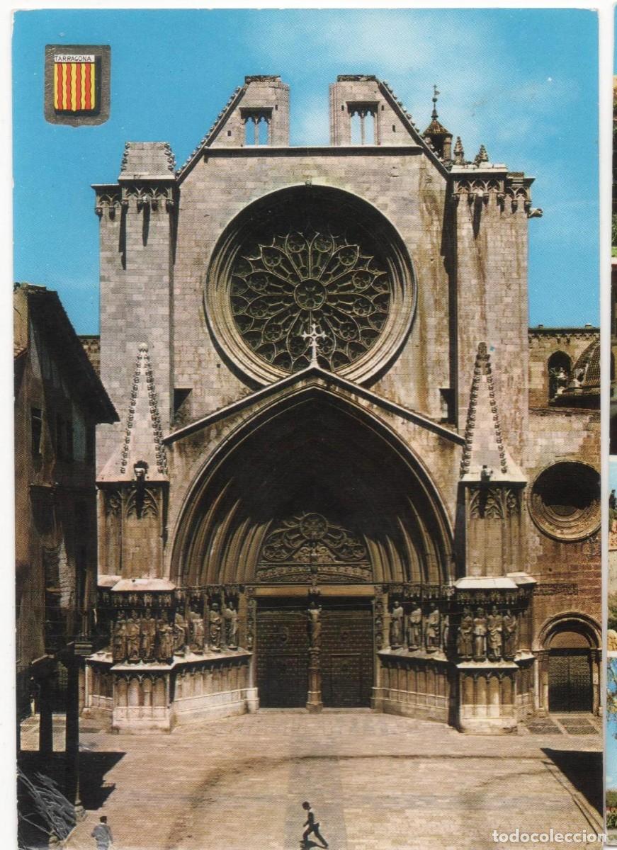 Postales: Tarragona-Catedral-escrita- - Foto 1