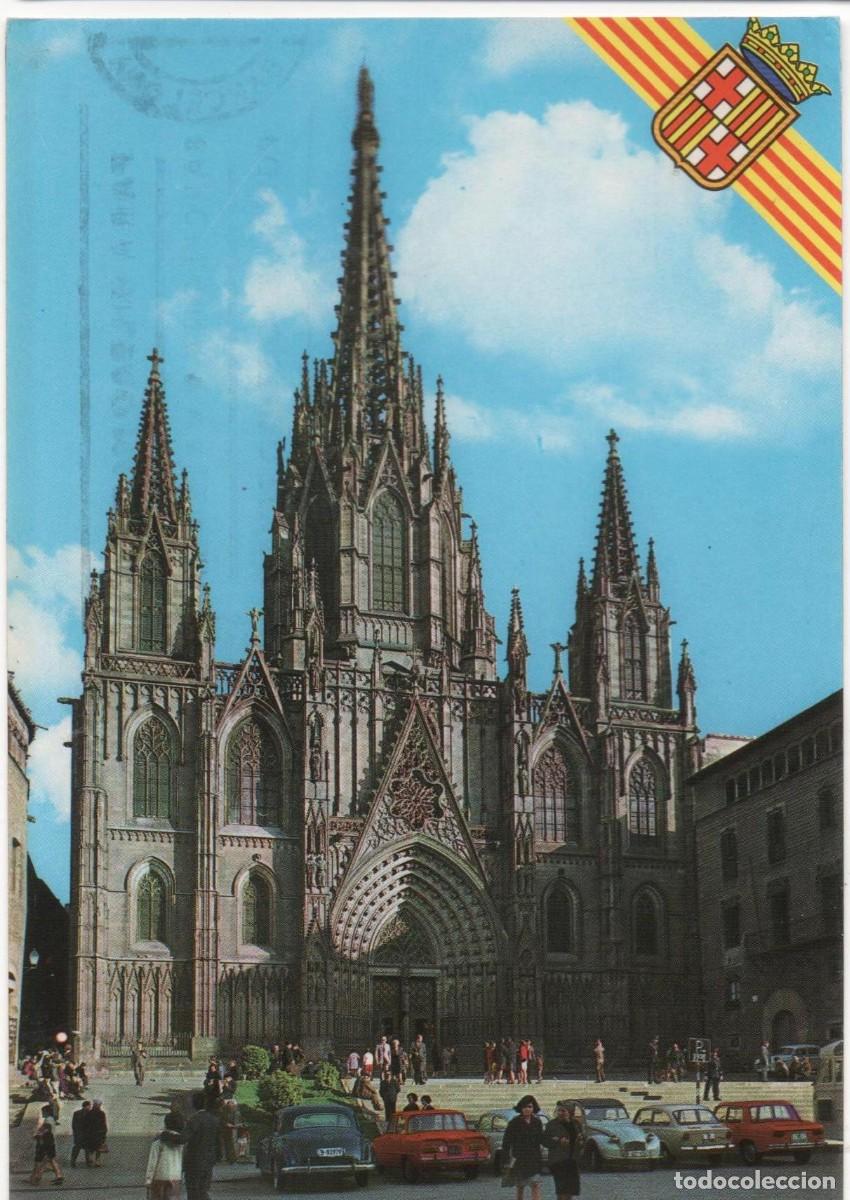 Postales: Barcelona-Catedral-Circulada- - Foto 1
