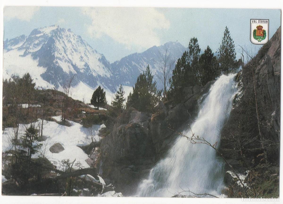 Postais: L&eacute;rida- Cascada del r&iacute;o Noguera Ribagorzana- Circulada-