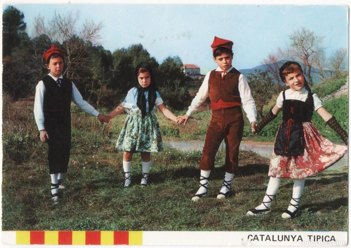 Cartoline: Catalunya T&iacute;pica- -circulada-