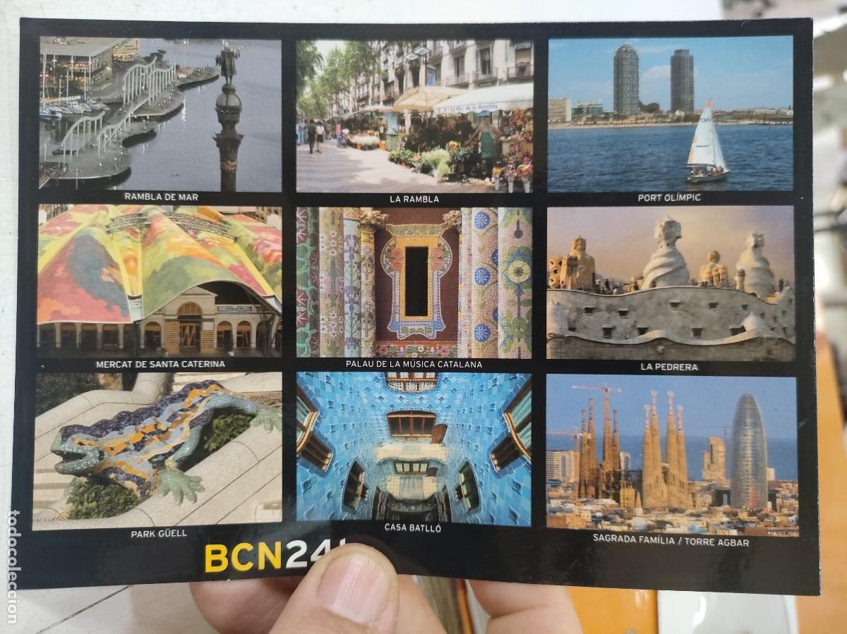 Postales: Postal BARCELONA TRIANGLE POSTALS SC - Foto 1
