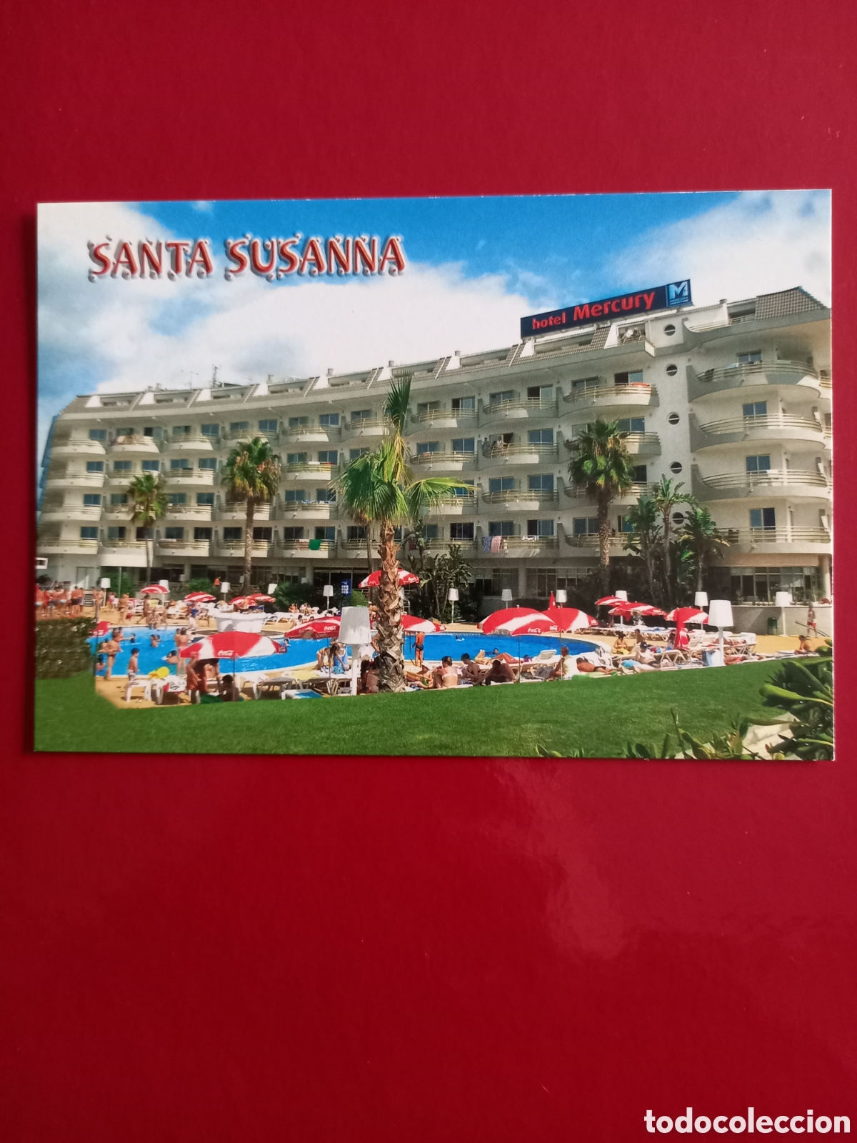 Postales: POSTAL SIN CIRCULAR - SANTA SUSANNA (COSTA DE BARCELONA-MARESME), HOTEL MERCURY
