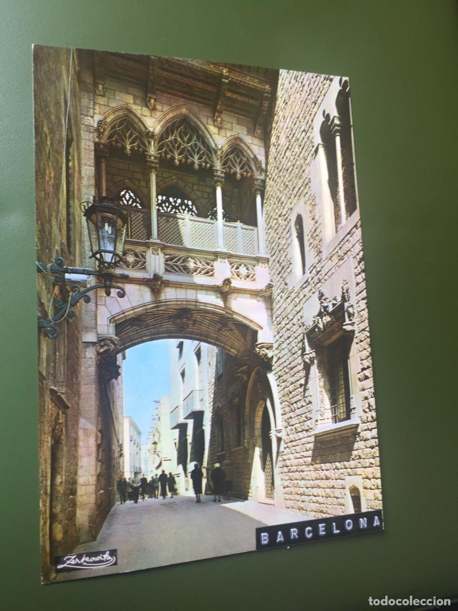 Postales: LOTE DE 4 POSTALES DE BARCELONA- BONITAS VISTAS - VER FOTOS QUE NO TE FALTE EN TU COLECCI&Oacute;N