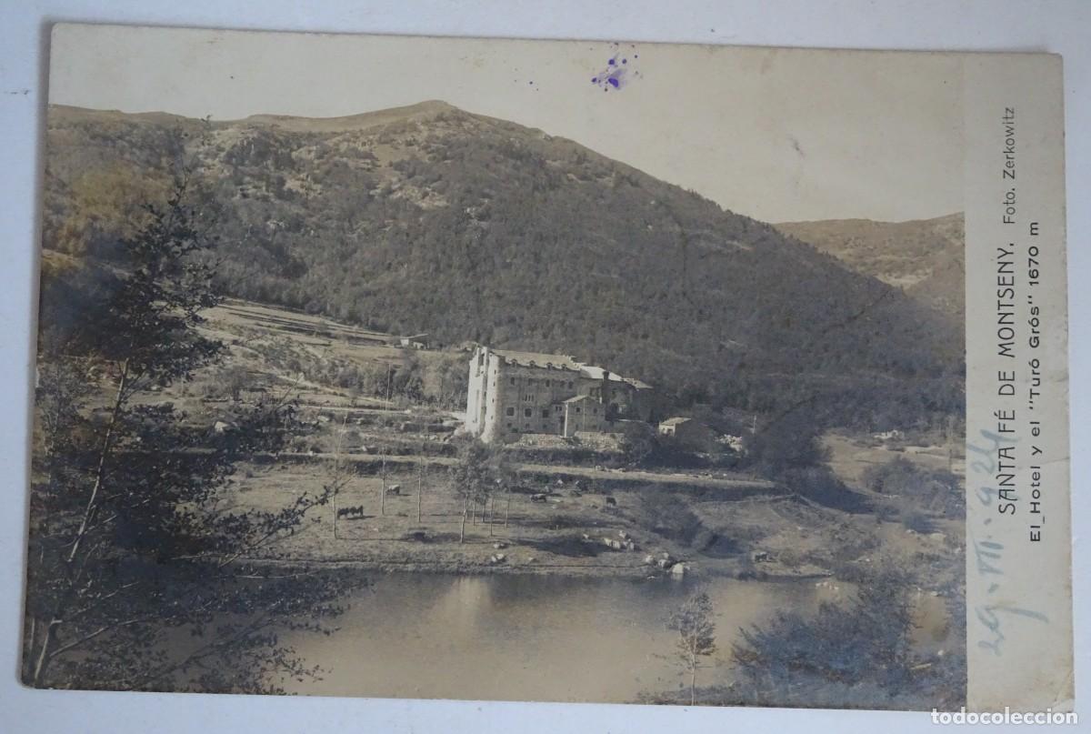 Postcards: ANTIGUA POSTAL CPA, SANTA F&Eacute; DE MONTSENY, HOTEL , ZERKOWITZ , VER FOTOS