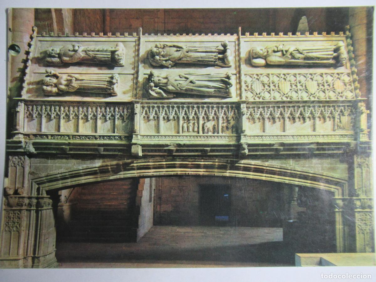 Postales: Reial Monestir de Poblet - Tombes Reials