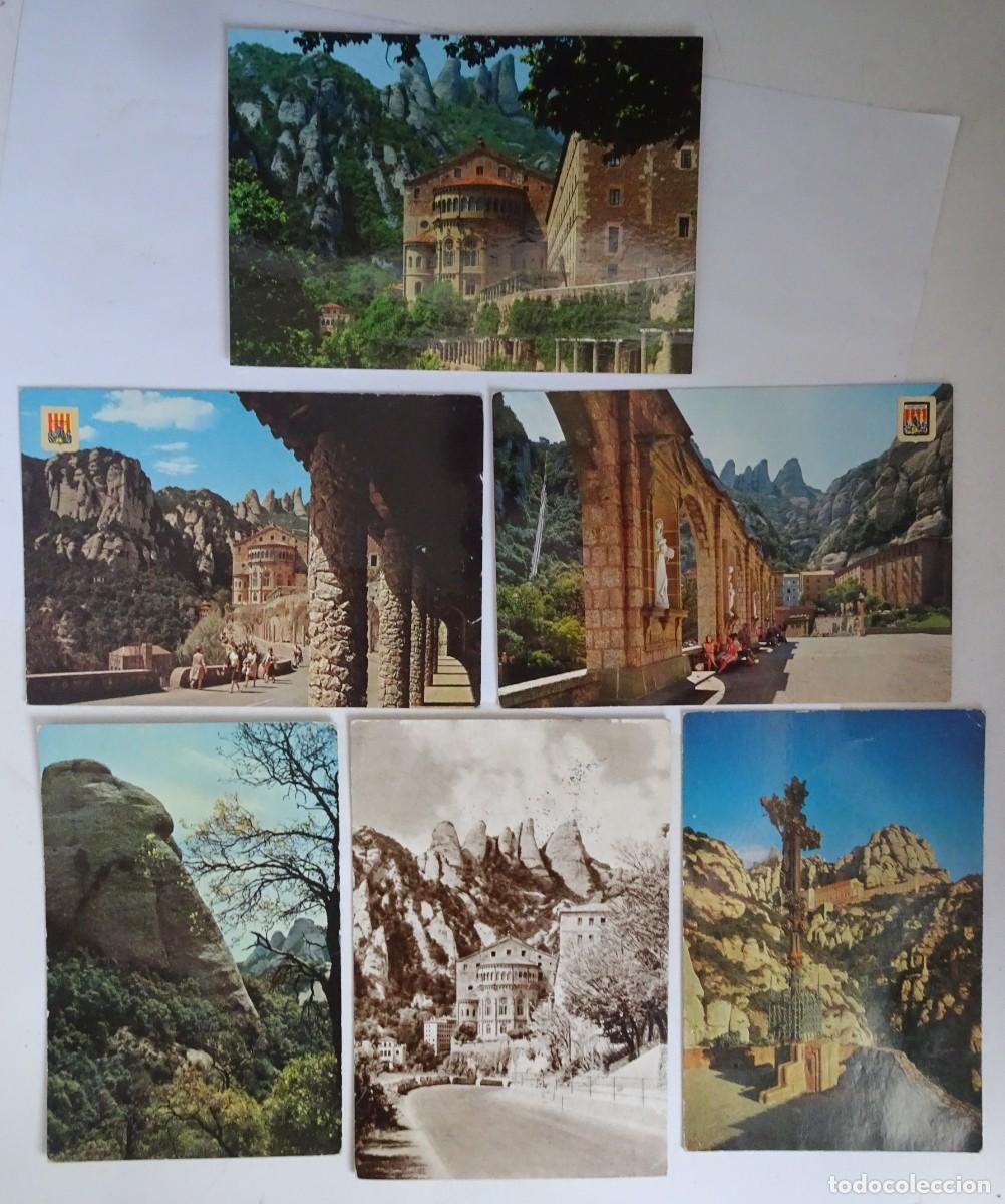 Postales: LOTE DE 6 POSTALES CPSM, MONTSERRAT VARIADAS, VER FOTOS
