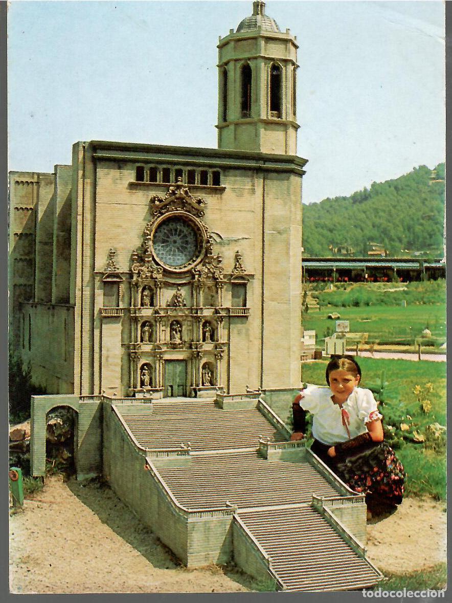 Postales: Catedral de Gerona. En Catalu&ntilde;a en miniatura. Torrelles Llobregat. Ed. Aragall. -Vell i Bell.