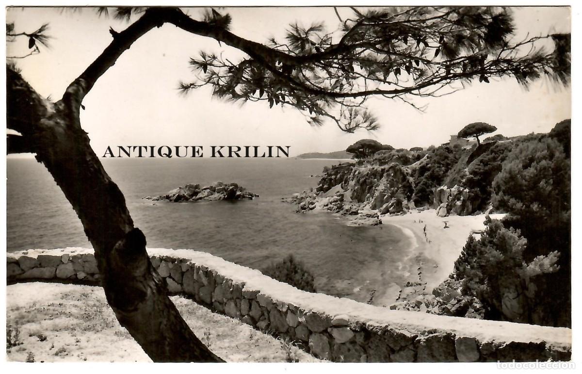 Postales: SERIE COSTA BRAVA / SERIE 5 N&ordm; 77 / MURALLA DEL HOTEL CONDADO DE SAN JORGE / FISA / CIRCULADA