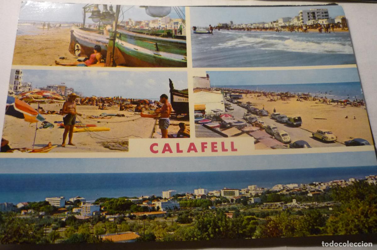 Postales: postal calafell div.aspectos escrita cm - Foto 1