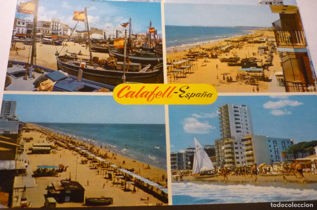 Postales: postal calafell div.aspectos circulada - Foto 1
