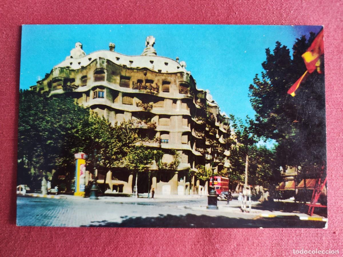 Postales: BARCELONA - EDIFICIO LA PEDRERA - ARQUITECTO GAUD&Iacute;. - Foto 1