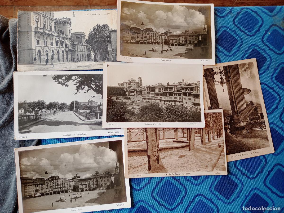 Postales: Vich: 7 postales antiguas - Foto 1