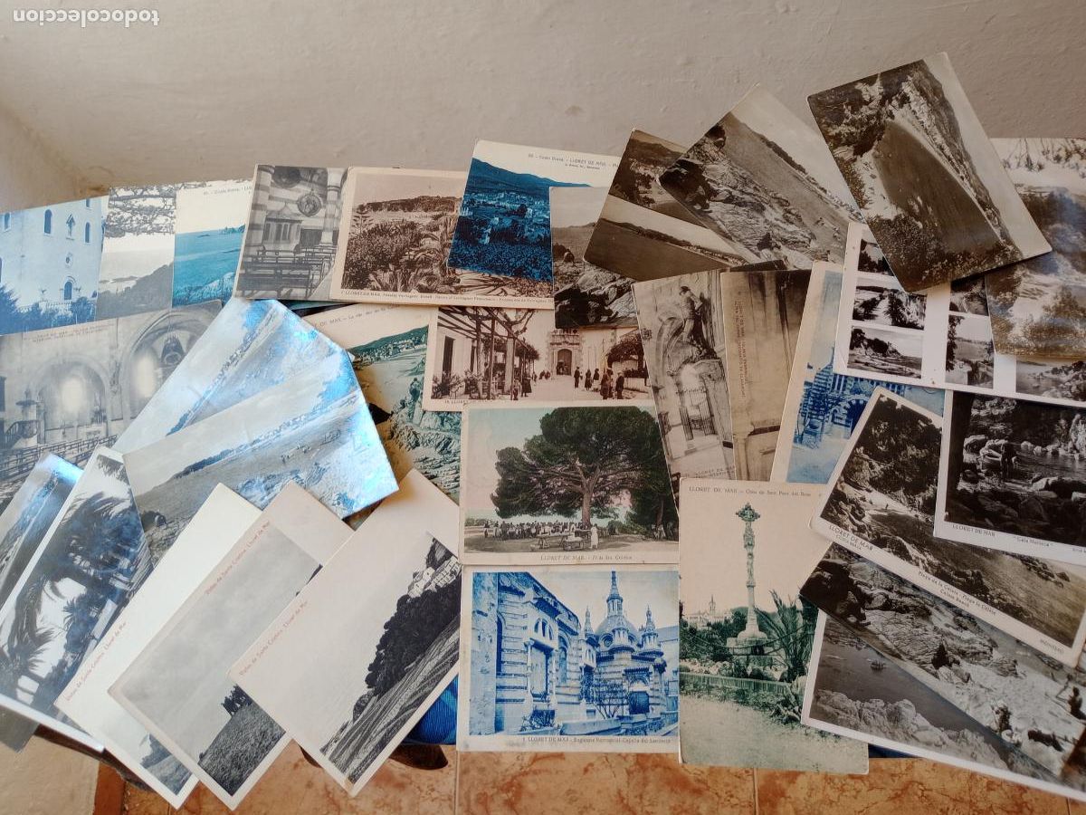 Postales: Lloret de Mar: 33 postales antiguas - Foto 1