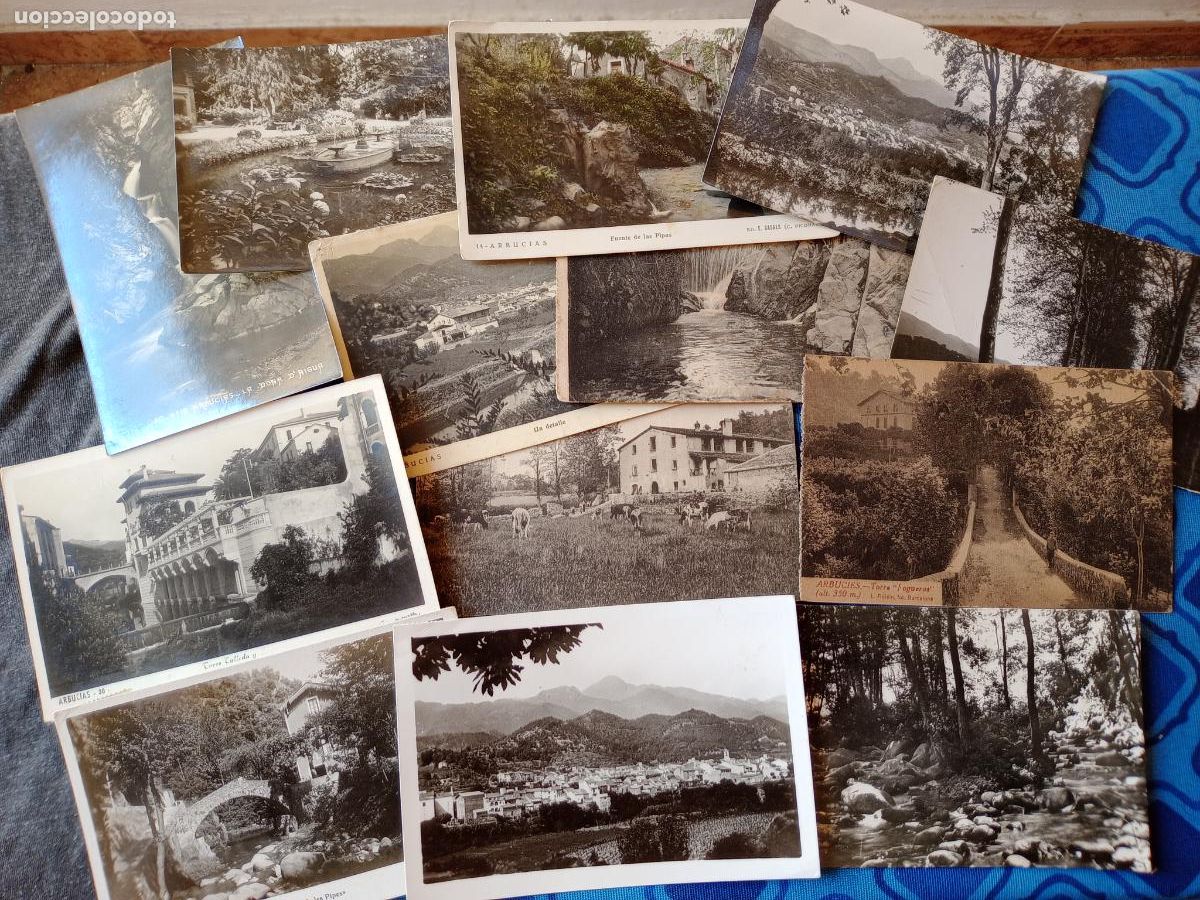 Postales: Arbucias: 13 postales antiguas - Foto 1