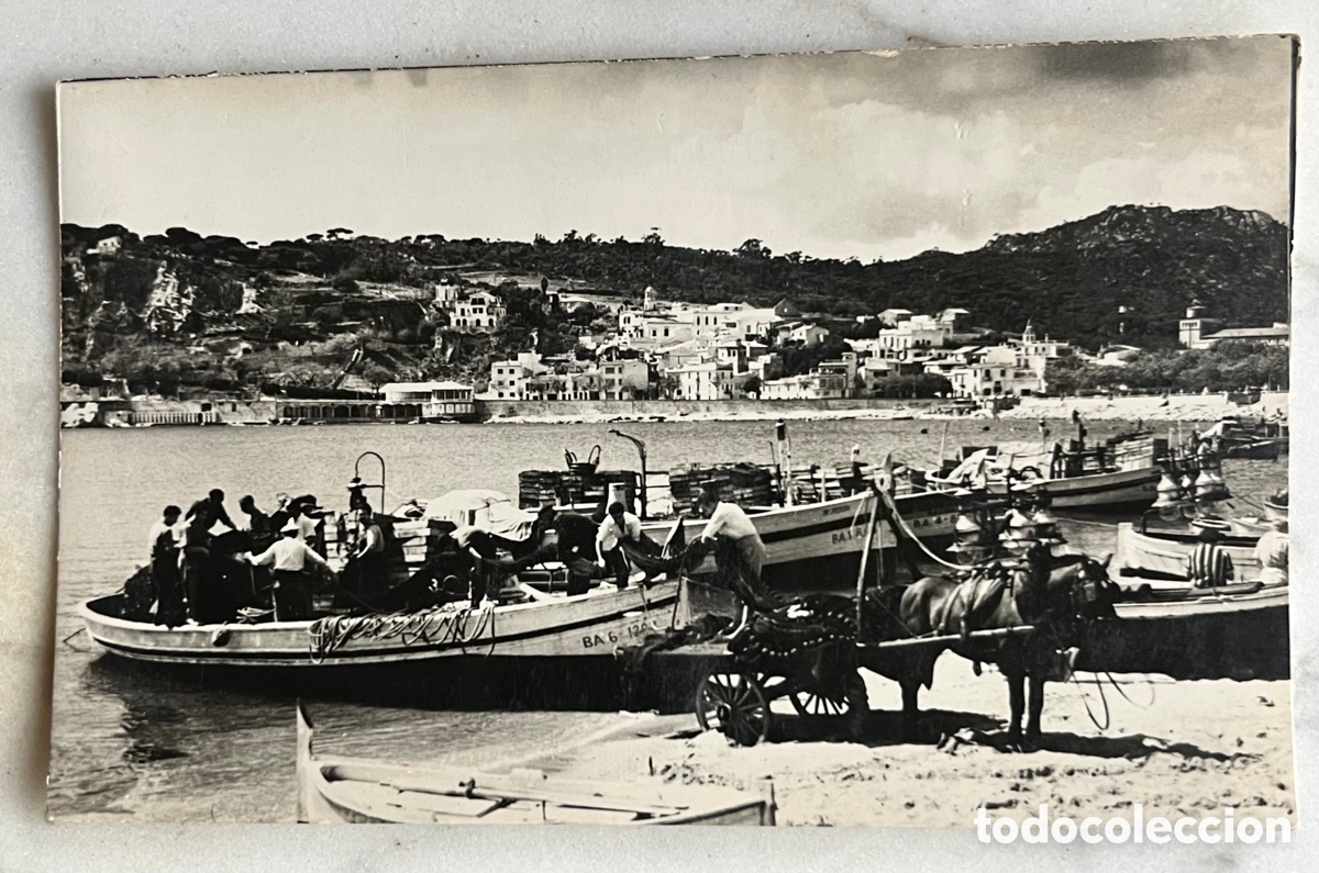Cartes Postales: SANT FELIU DE GUIXOLS - PLAYA DE PESCADORES - sin circular